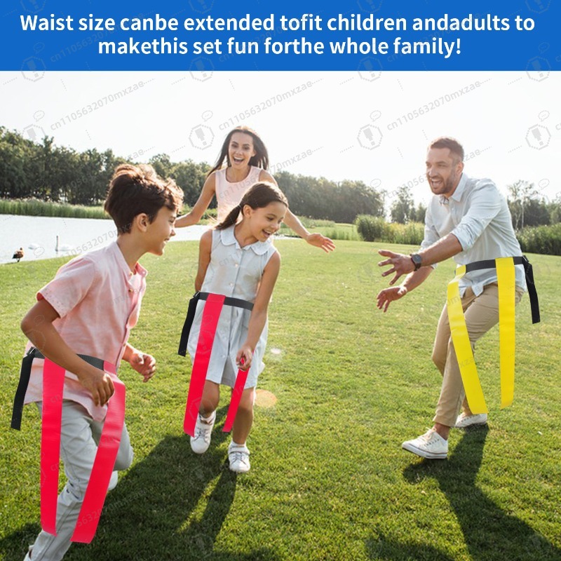 Kids Outdoor Set - Flag Football Belts Set American Style