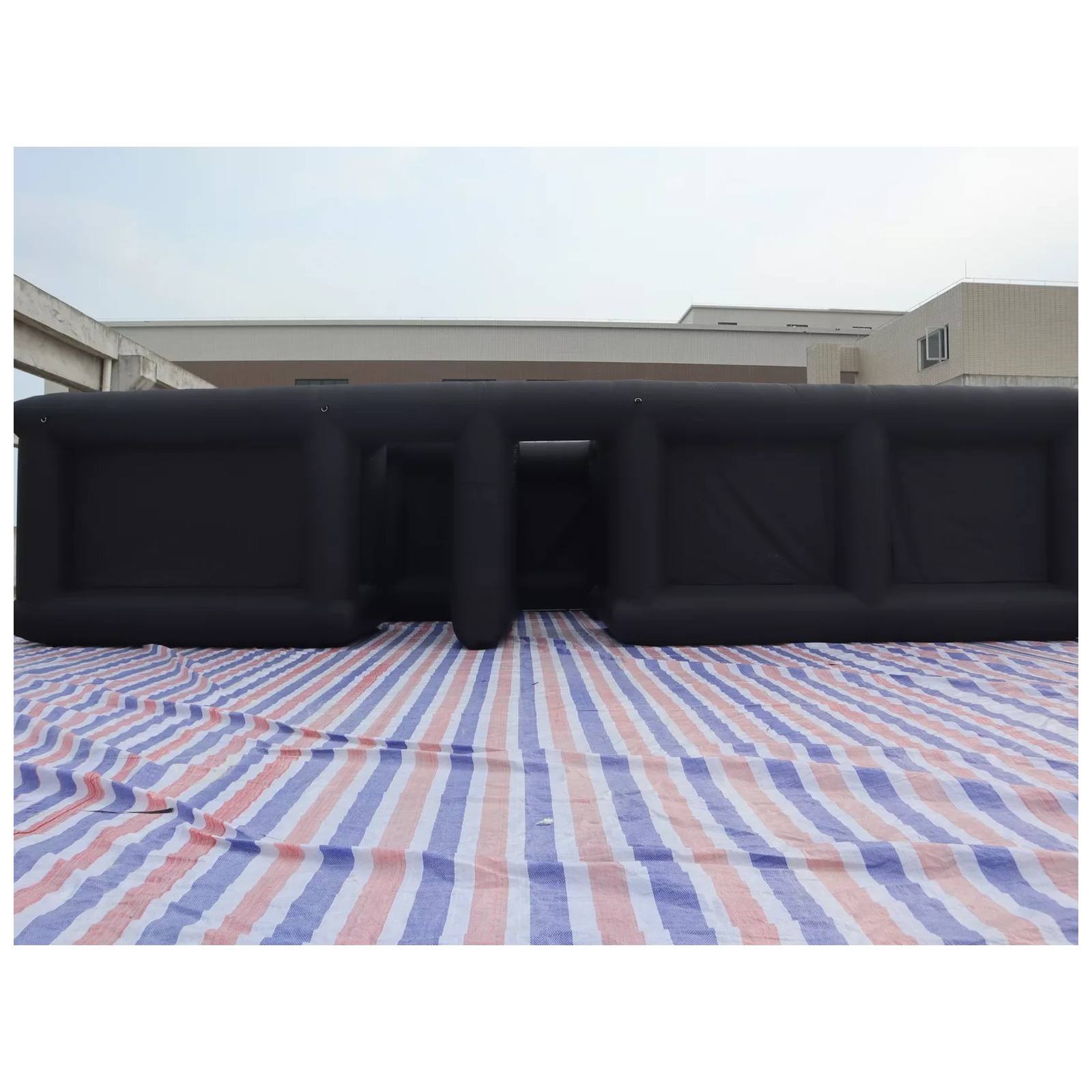 Large Black Open Square Inflat - огляд і ціна Kids Outdoor Party Venue