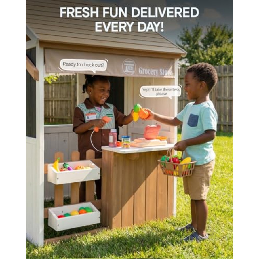 Outdoor kids playhouse for age - огляд і ціна Kids Outdoor Bbq