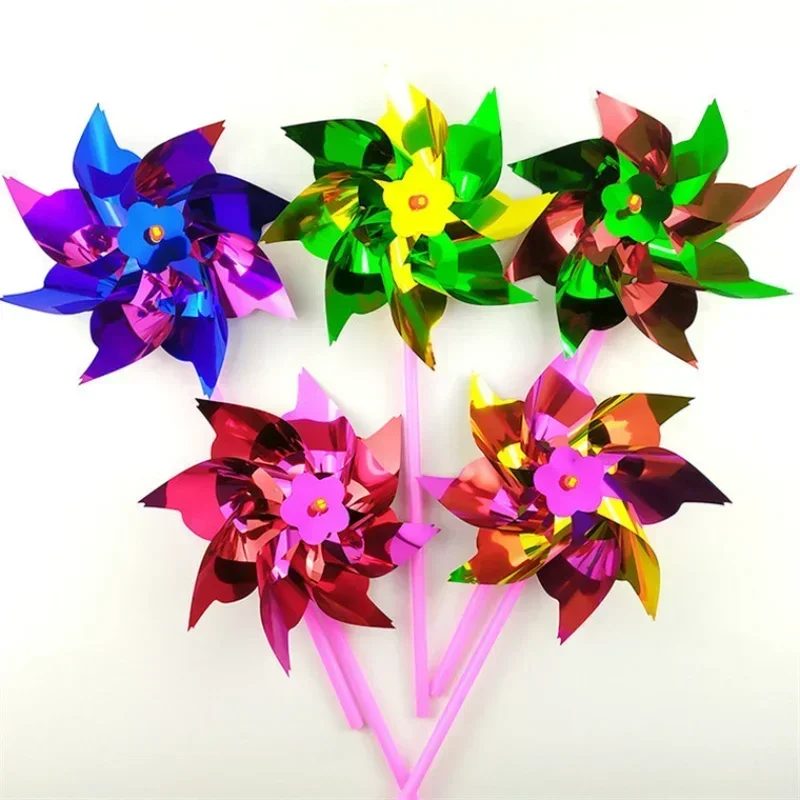 50Pcs Sequin Windmill Pinwheel - огляд і ціна Outdoor Kids In An Indoor World
