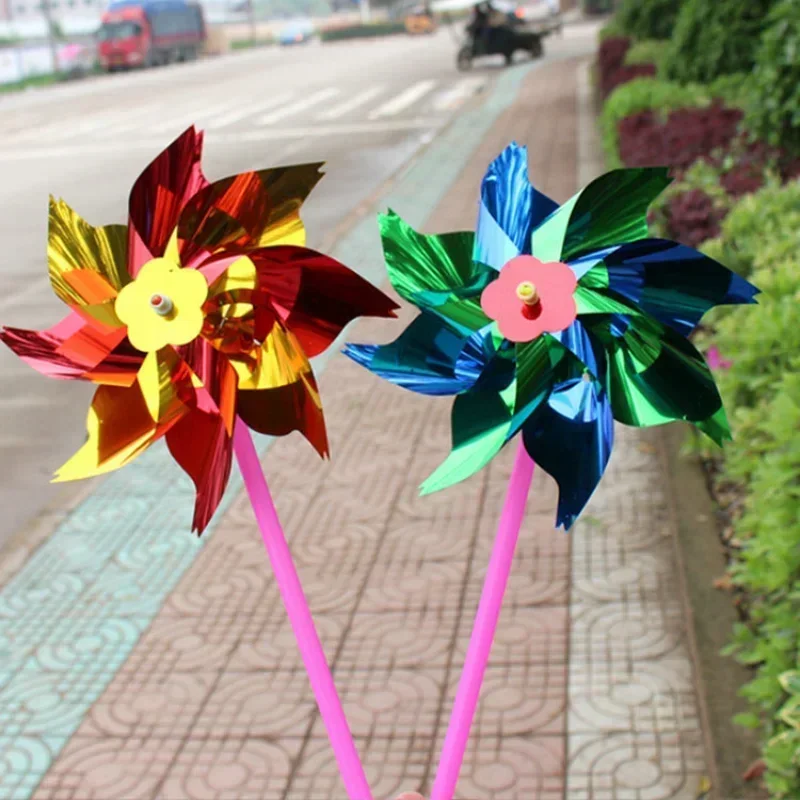 50Pcs Sequin Windmill Pinwheel - огляд і ціна Outdoor Kids In An Indoor World