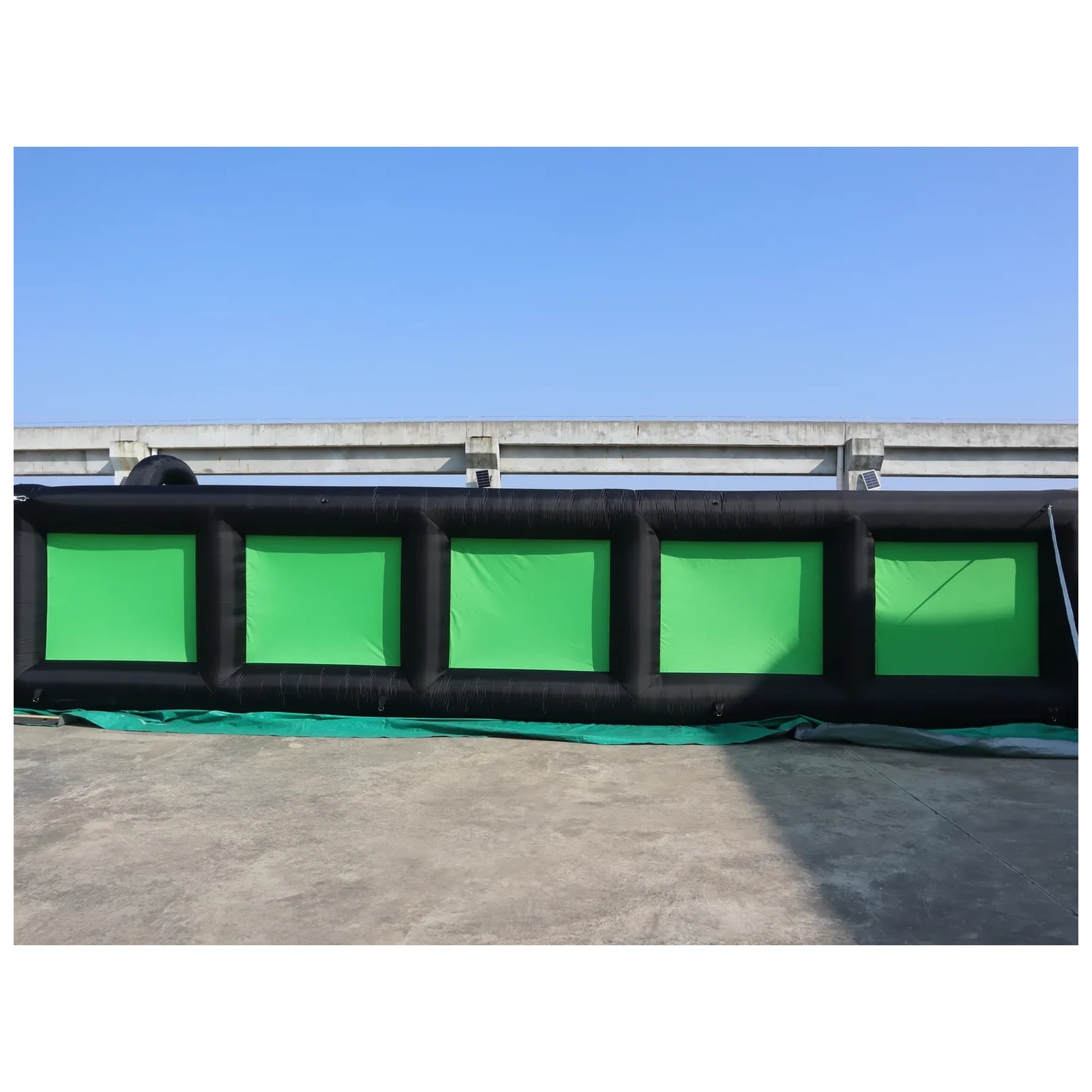 Outdoor Black Green Inflatable - огляд і ціна Kids Outdoor Party Venue