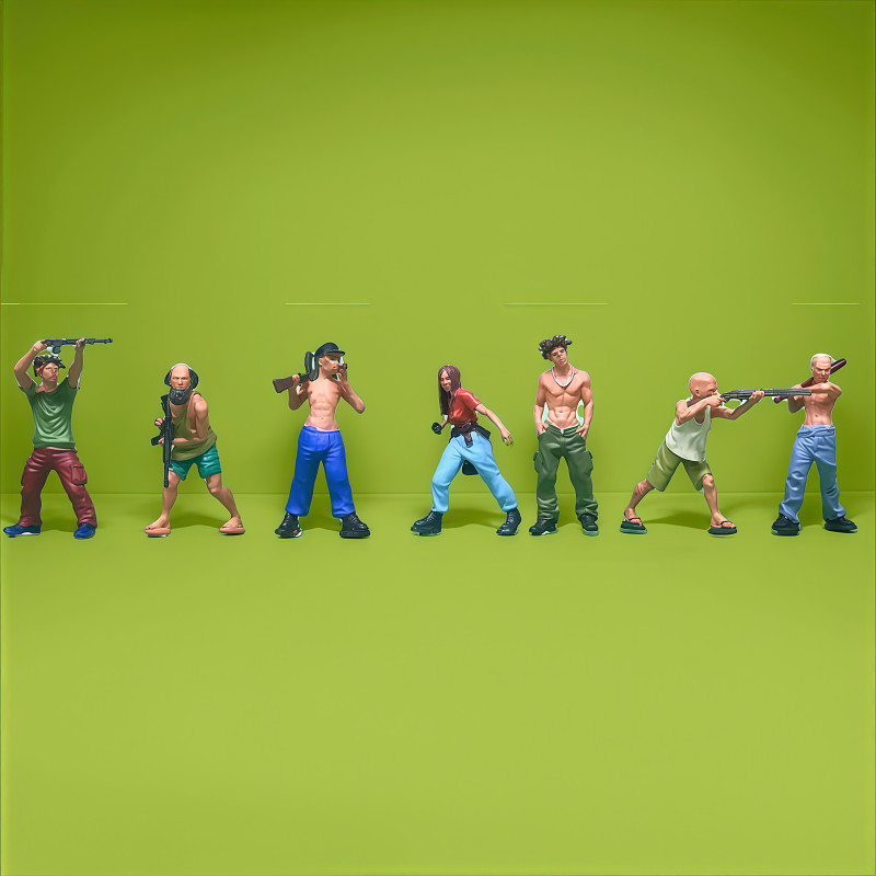 Diorama 1/64 Gang Member Robbe - огляд і ціна Kids Outdoor Sandbox