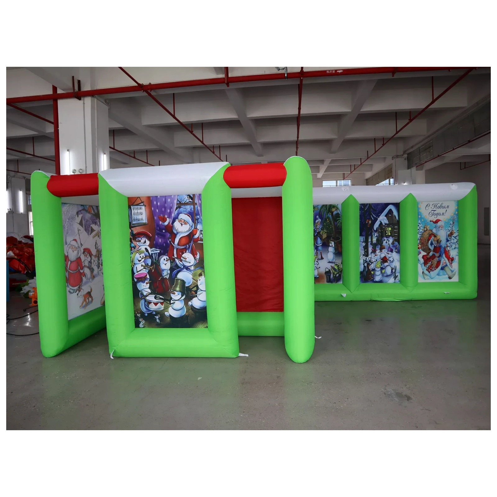 Large Open Top Inflatable Maze - огляд і ціна Kids Outdoor Party Venue