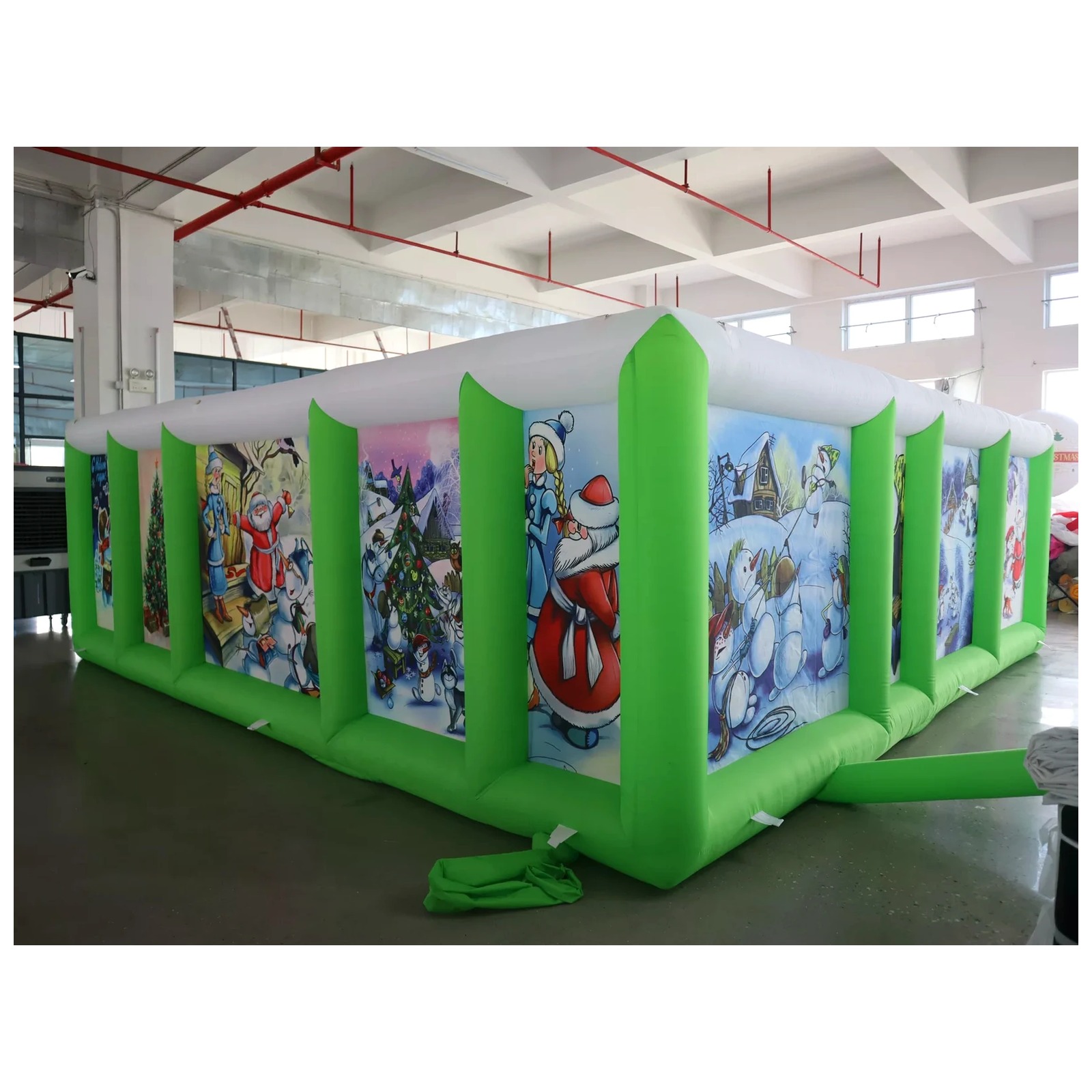 Large Open Top Inflatable Maze - огляд і ціна Kids Outdoor Party Venue