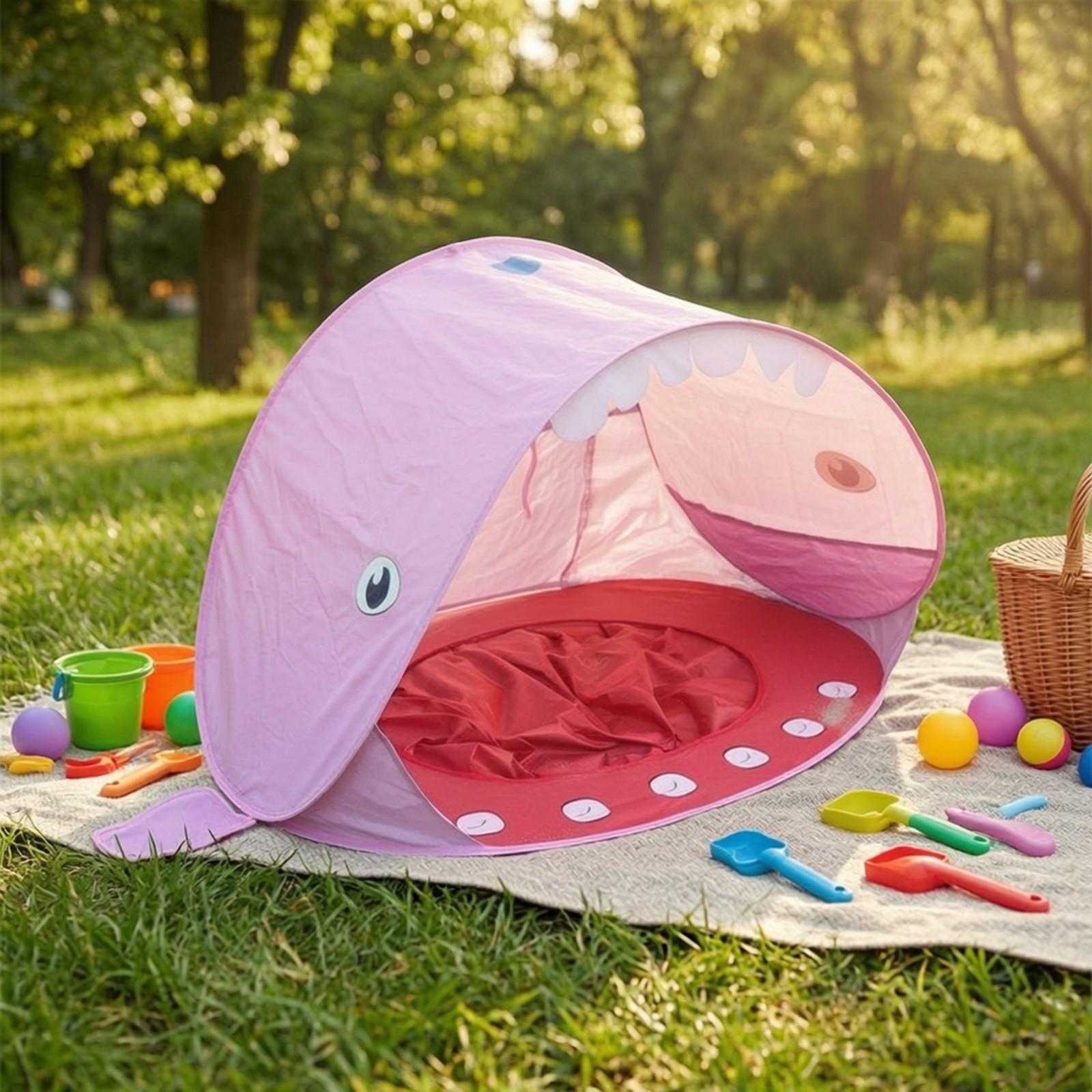 Kids Beach Pop Up Tent with Do - огляд і ціна Kids Outdoor Sandbox
