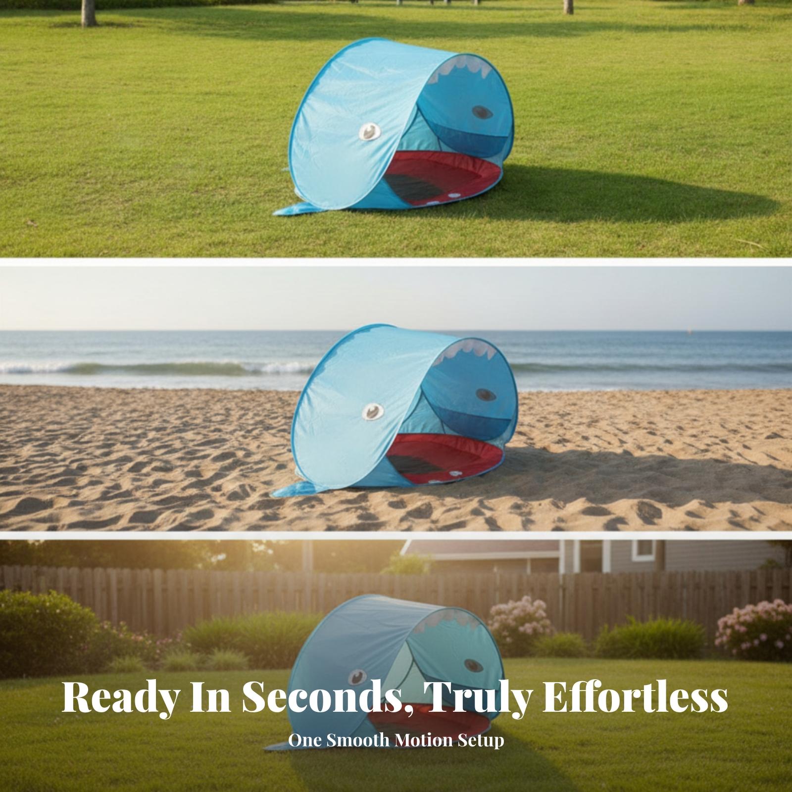 Kids Beach Pop Up Tent with Do - огляд і ціна Kids Outdoor Sandbox