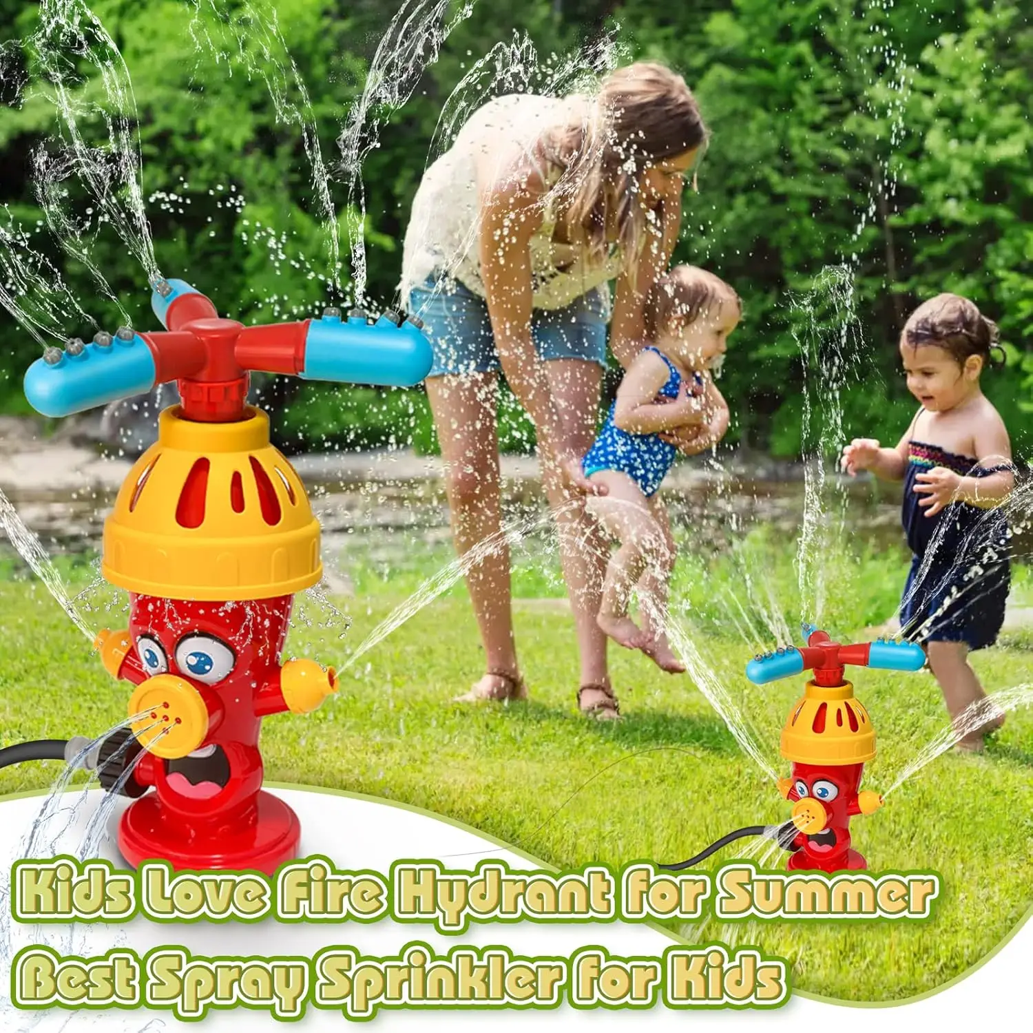Water Spray Toy Hydrant Sprink - огляд і ціна Kids Outdoor Yard Toys