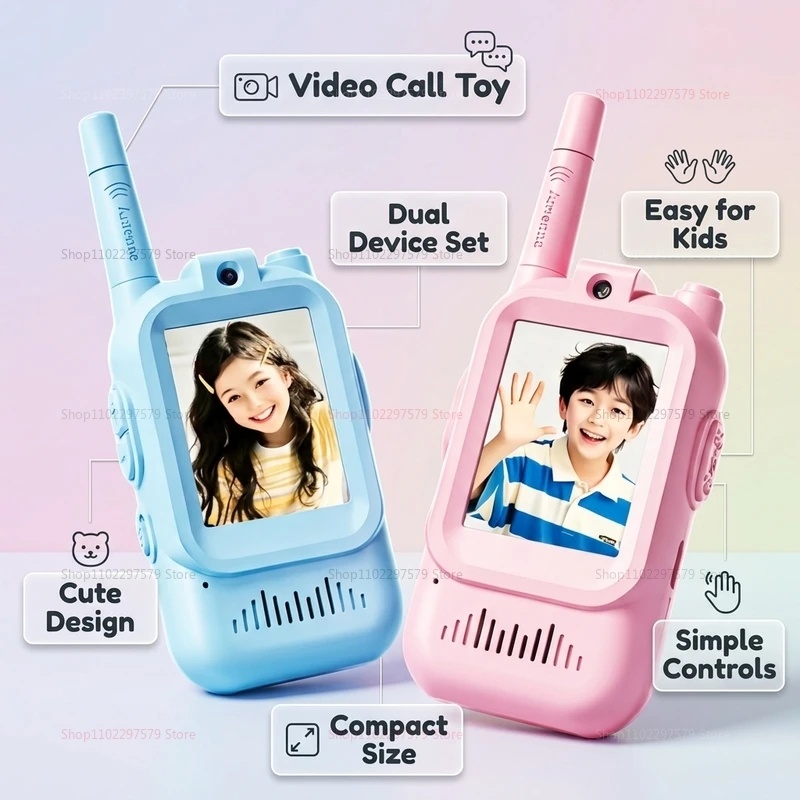NEW Kids Video Walkie Talkies  - огляд і ціна Kids Outdoor Clubhouse