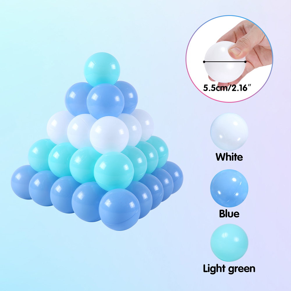 100Pcs Colors Plastic Balls Wa - огляд і ціна Outdoor Kids In An Indoor World