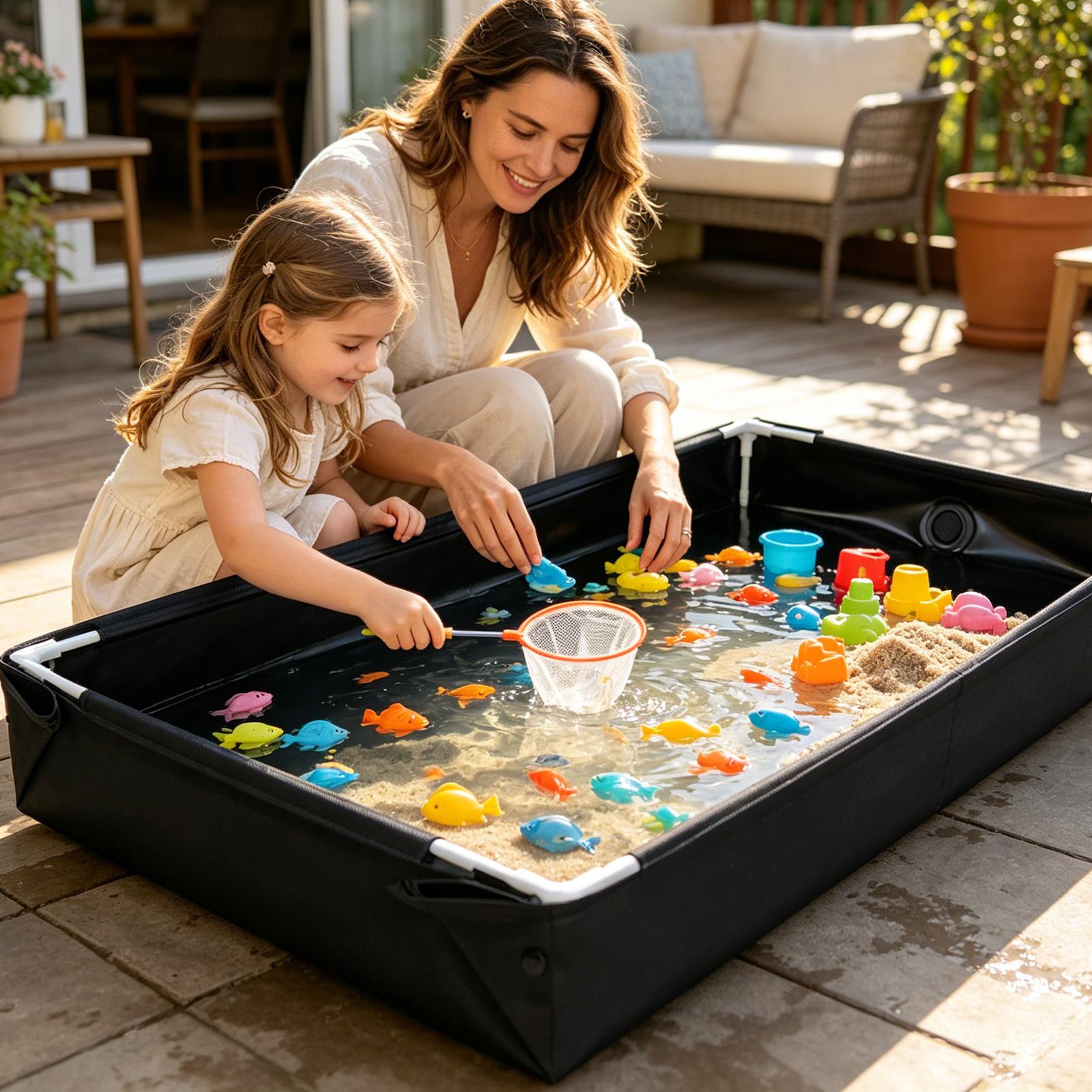 new Outdoor water play and san - огляд і ціна Kids Outdoor Sandbox