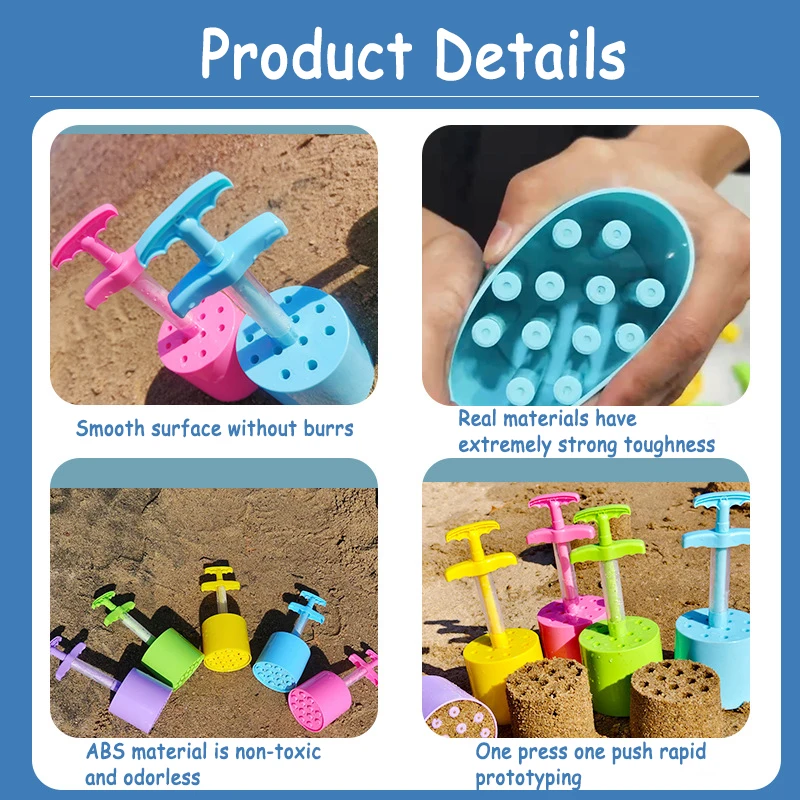 Kids Sandbox Molds Beach Toys  - огляд і ціна Kids Outdoor Sandbox