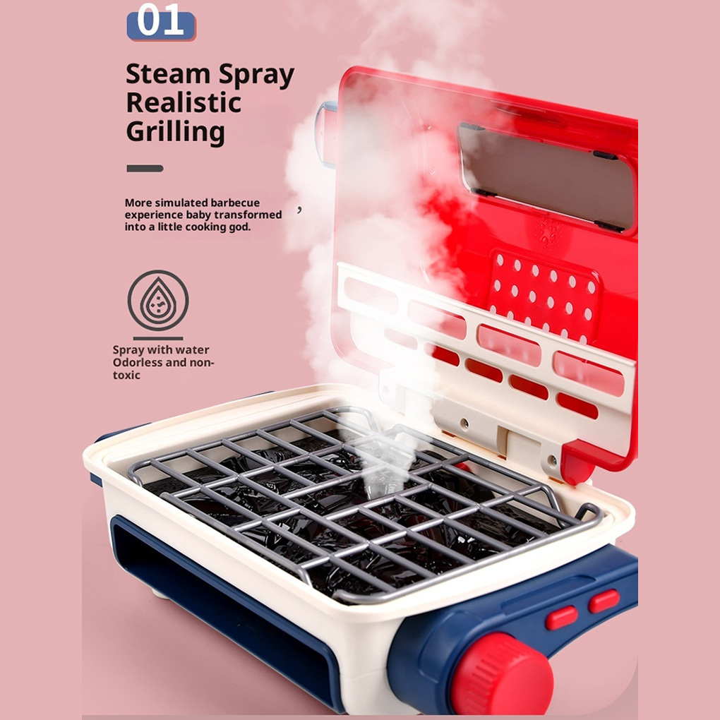 Kids BBQ Grill Toy with Spray  - огляд і ціна Kids Outdoor Bbq
