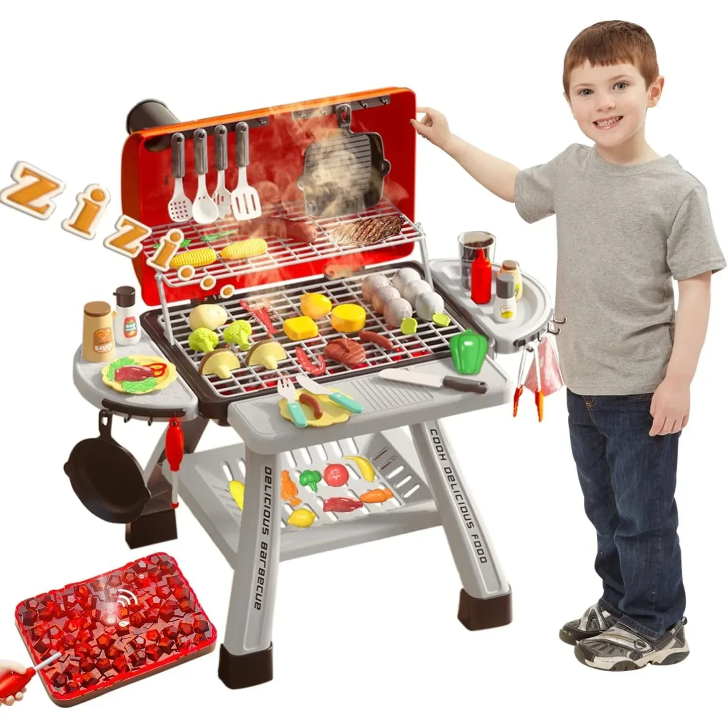 Barbecue Grill Toy Set Kids BB - огляд і ціна Kids Outdoor Bbq