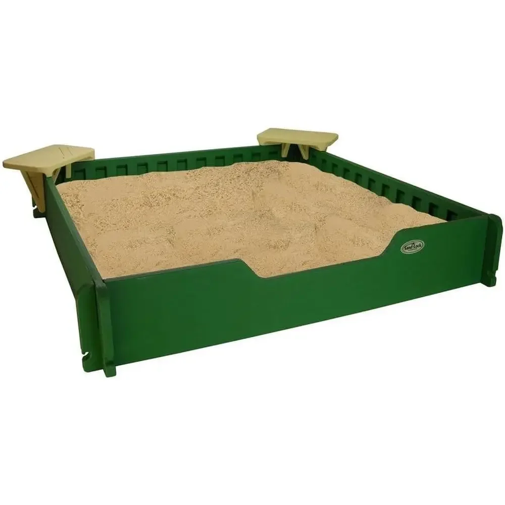 5x5 SandLock Plastic Sandbox o - огляд і ціна Kids Outdoor Sandbox