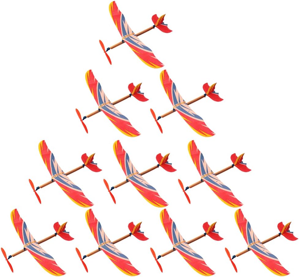 10PCS Airplane Model Rubber Ba - огляд і ціна Kids Outdoor Set