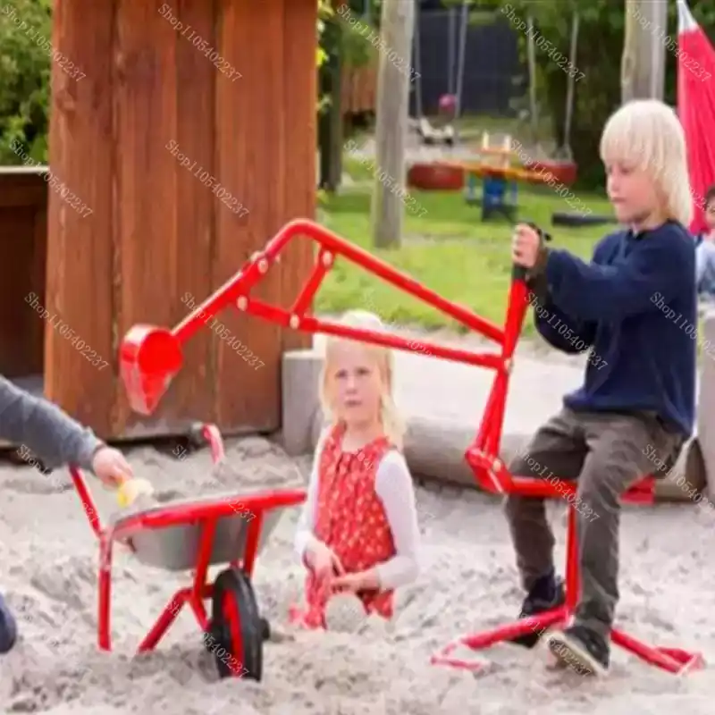 Kids Manual Sand Digger Ride O - огляд і ціна Kids Outdoor Sandbox