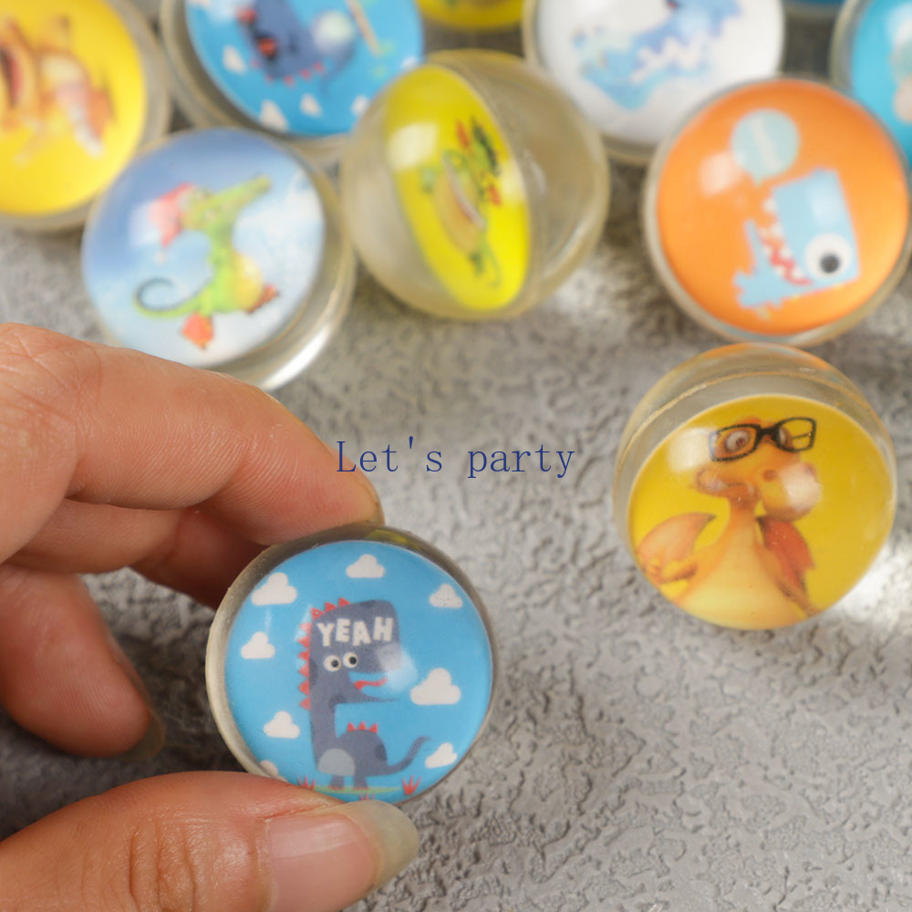 10Pcs Cartoon Dinosaur Bouncy  - огляд і ціна Outdoor Kids In An Indoor World