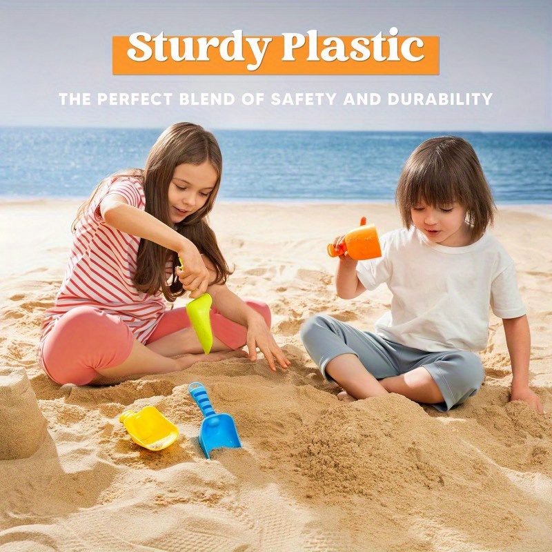 Joyfy 4 Packs Beach Sand Shove - огляд і ціна Kids Outdoor Sandbox