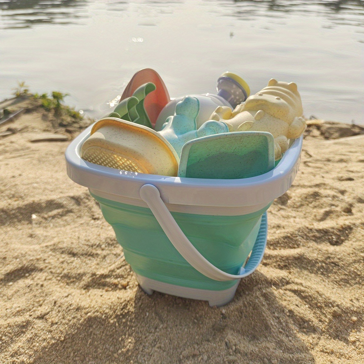 11 PCS Beach Sand Play Water S - огляд і ціна Kids Outdoor Sandbox