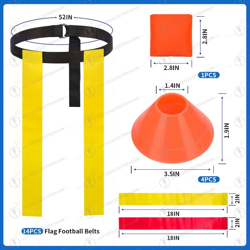 Flag Football Belts Set Americ - огляд і ціна Kids Outdoor Set