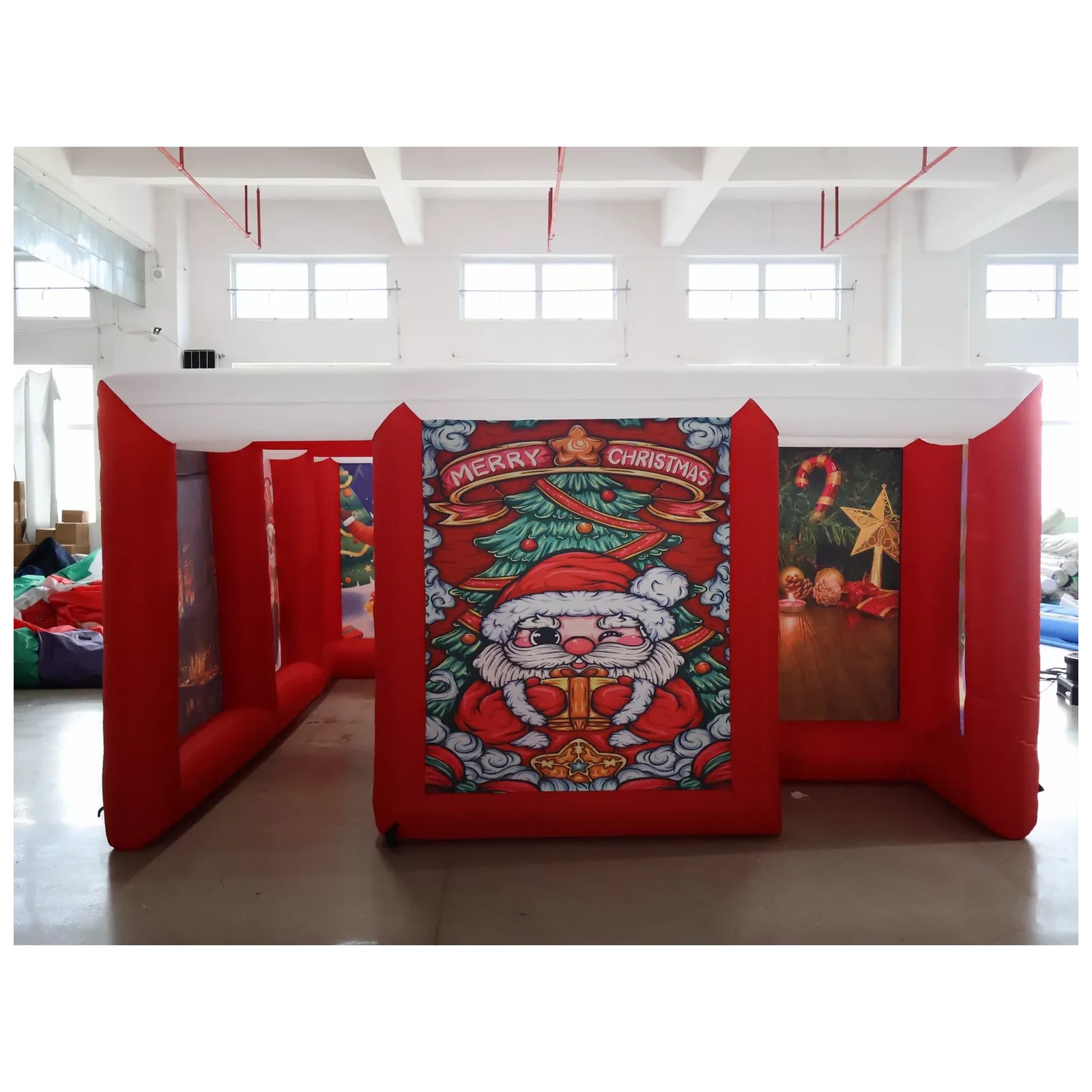 Outdoor Red Covered Inflatable - огляд і ціна Kids Outdoor Party Venue
