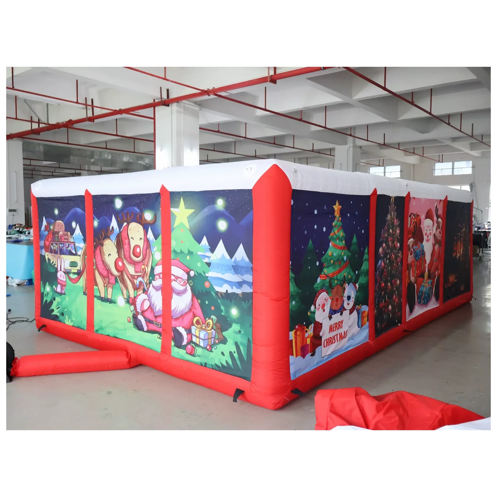 Outdoor Red Covered Inflatable - огляд і ціна Kids Outdoor Party Venue