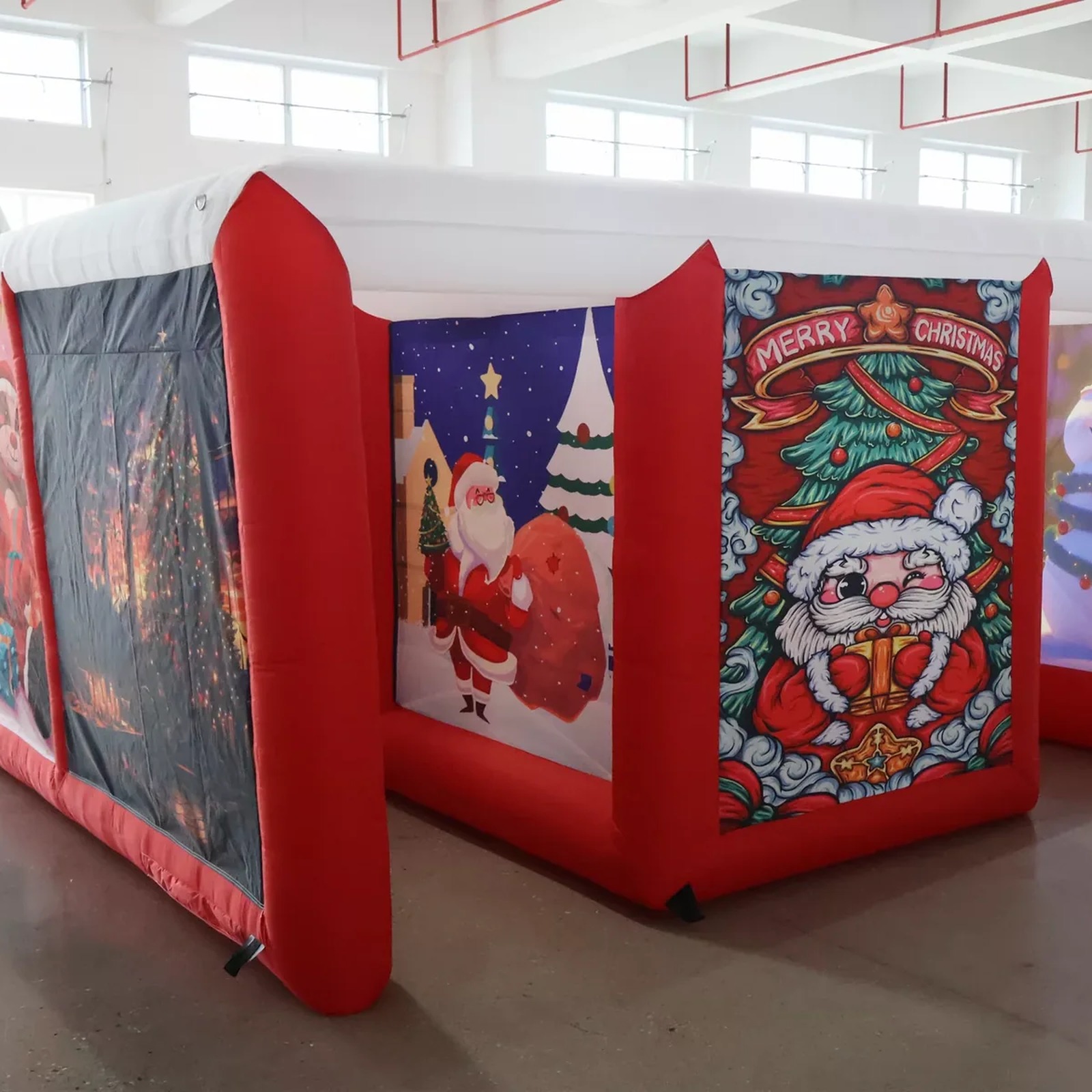 Outdoor Red Covered Inflatable - огляд і ціна Kids Outdoor Party Venue